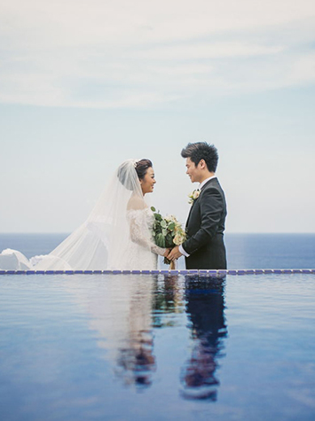 巴厘岛纬度私人别墅婚礼