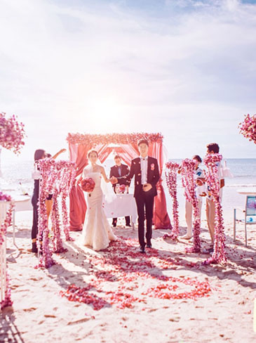 普吉岛卡塔沙滩婚礼
