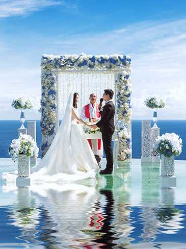 巴厘岛天空之境婚礼